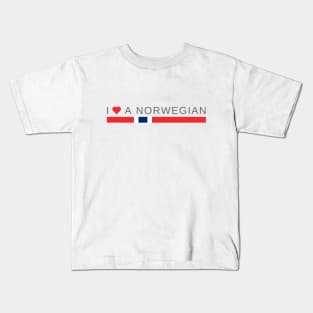 I love a Norwegian | Norway Kids T-Shirt